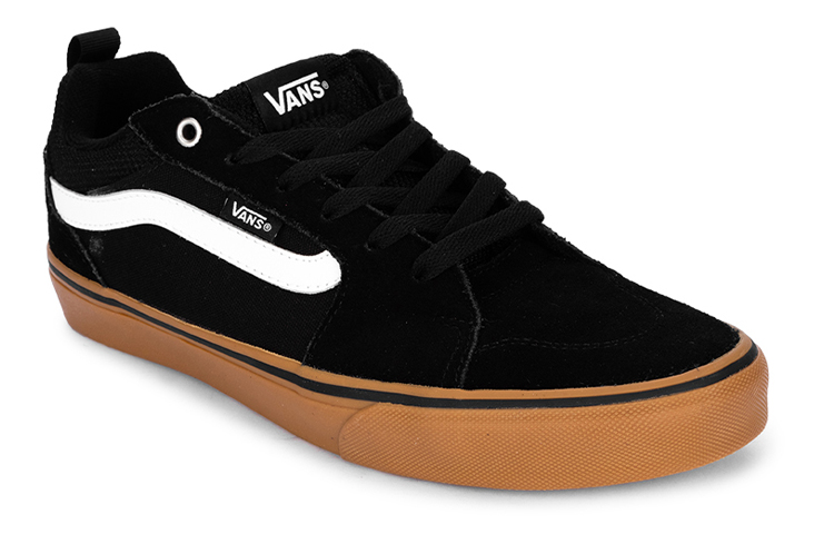 Lookbook Vans Filmore 低筒 休閒 男女兼用 黑白側邊條紋