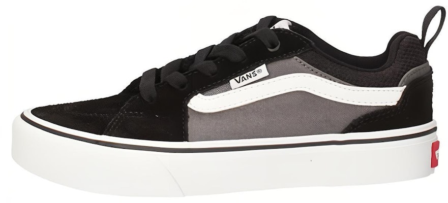 中童 Vans 休閒 防滑耐磨 低筒 兒童滑板鞋 黑灰色 Buy 中童 Vans 休閒 防滑耐磨 低筒 兒童滑板鞋 黑灰色