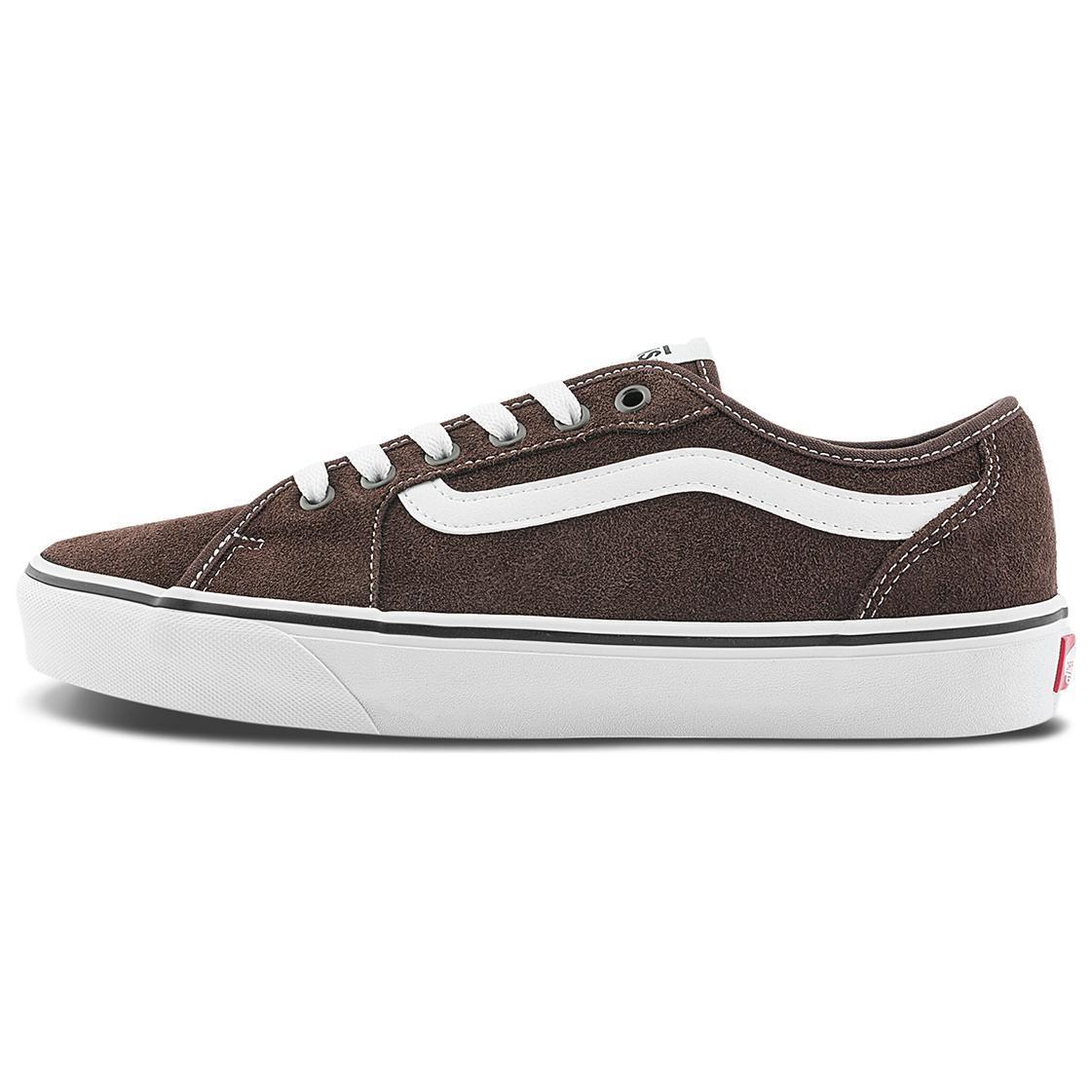 Vans Filmore Brown Men’s Low-Top Skateboarding Shoes Stylish & Durable VN000CSXZ1F