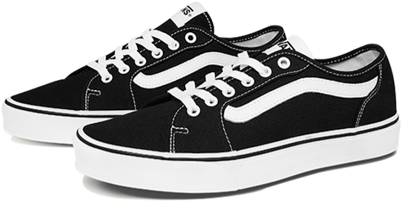 Vans Filmore Decon 防滑耐磨輕便 低幫 板鞋 男女同款 黑白 Lookbook Vans Filmore Decon 防滑耐磨輕便 低幫 板鞋 男女同款 黑白