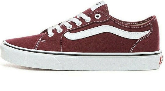 Vans Filmore Decon Canvas 防滑透氣 低筒休閒板鞋 女款 紅色 Buy Vans Filmore Decon Canvas 防滑透氣 低筒休閒板鞋 女款 紅色