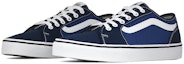 Lookbook Kasut Skater Kasual Vans Filmore Decon Low Tops Unisex Biru VN0A3WKZW7S