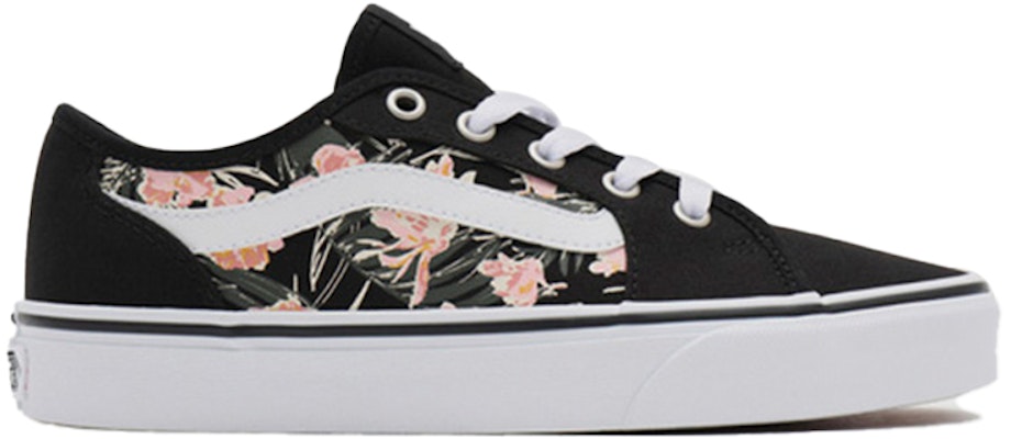 Vans Filmore Decon 花朵印製 低筒休閒板鞋 女款 黑色 Order Vans Filmore Decon 花朵印製 低筒休閒板鞋 女款 黑色