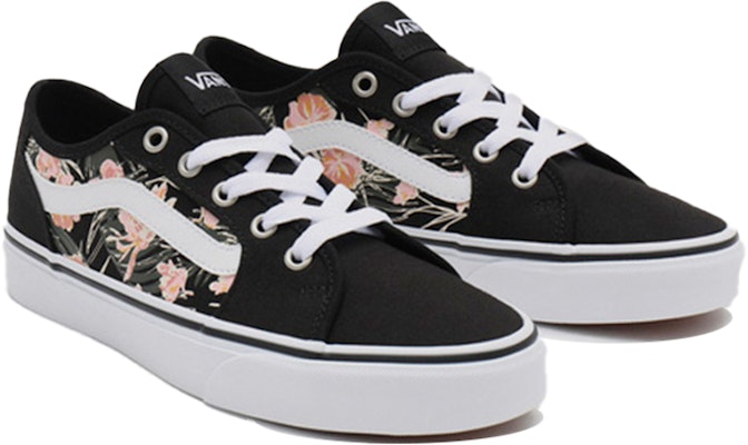 Vans Filmore Decon 花朵印製 低筒休閒板鞋 女款 黑色 Lookbook Vans Filmore Decon 花朵印製 低筒休閒板鞋 女款 黑色