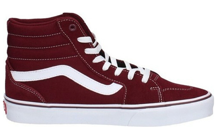 Order Vans Filmore Hi 休閒高筒滑板鞋 紅色