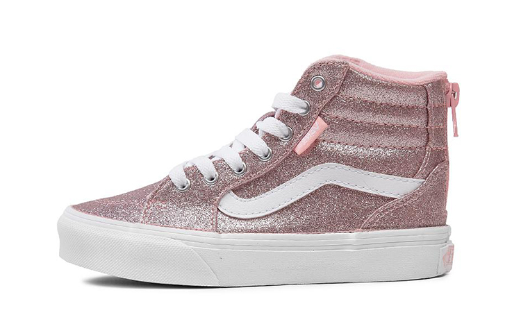 Vans Filmore Hi Lightweight Casual Skateboarding Shoes Pink VN0A5HZH9DV