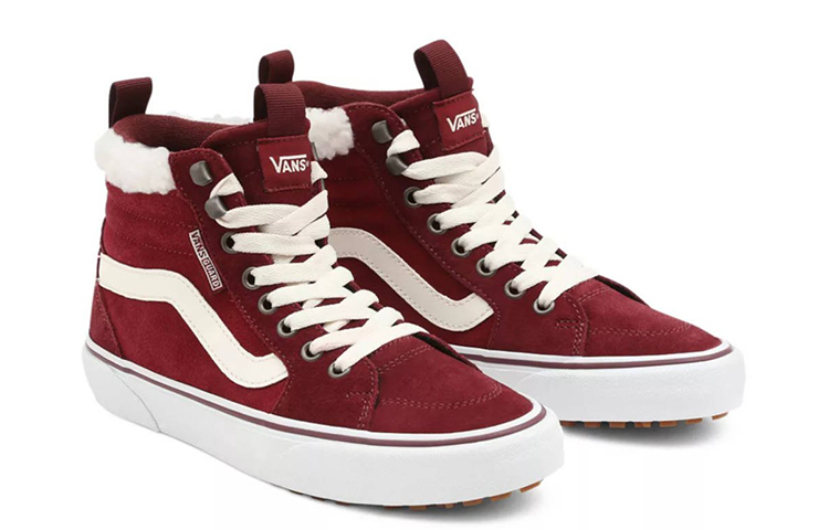 Lookbook Vans Filmore High-Top Sneakers Red VN0A5HYVU0W