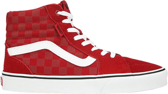 Vans Filmore High ''Damier Tonal - Rouge'' VN0A5HZLY52 Buy Vans Filmore High ''Damier Tonal - Rouge'' VN0A5HZLY52
