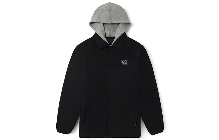 Vans Fitted Single-Breasted Jacket Black Warm Style VN0A4URYBLK