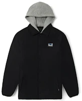 Vans Fitted Single-Breasted Jacket Black Warm Style VN0A4URYBLK Vans Fitted Single-Breasted Jacket Black Warm Style VN0A4URYBLK