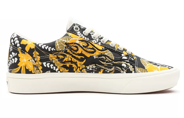Order Vans 火焰刺繡 Comfycush 老酷 黃黑色