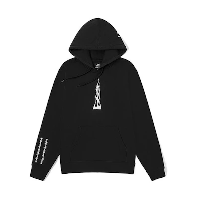 Vans Flame Graphic Hoodie Unisex Black VN0000B4BLK