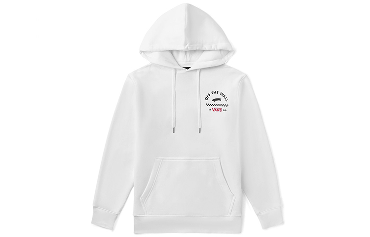 Vans Fleece-Lined Pullover Hoodie Unisex White VN0A4BP8WHT