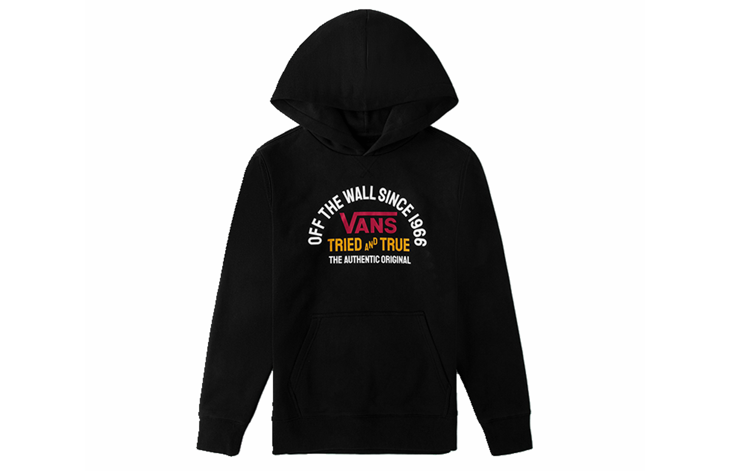 Vans Fleece Lined Classic Logo Hoodie Black Unisex Style VN0A54I1BLK