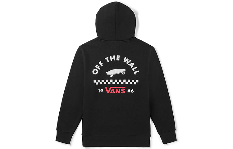 Vans Fleece Pullover Hoodie Unisex Black VN0A4BP8BLK