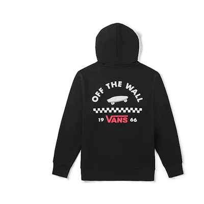 Vans Fleece Pullover Hoodie Unisex Black VN0A4BP8BLK