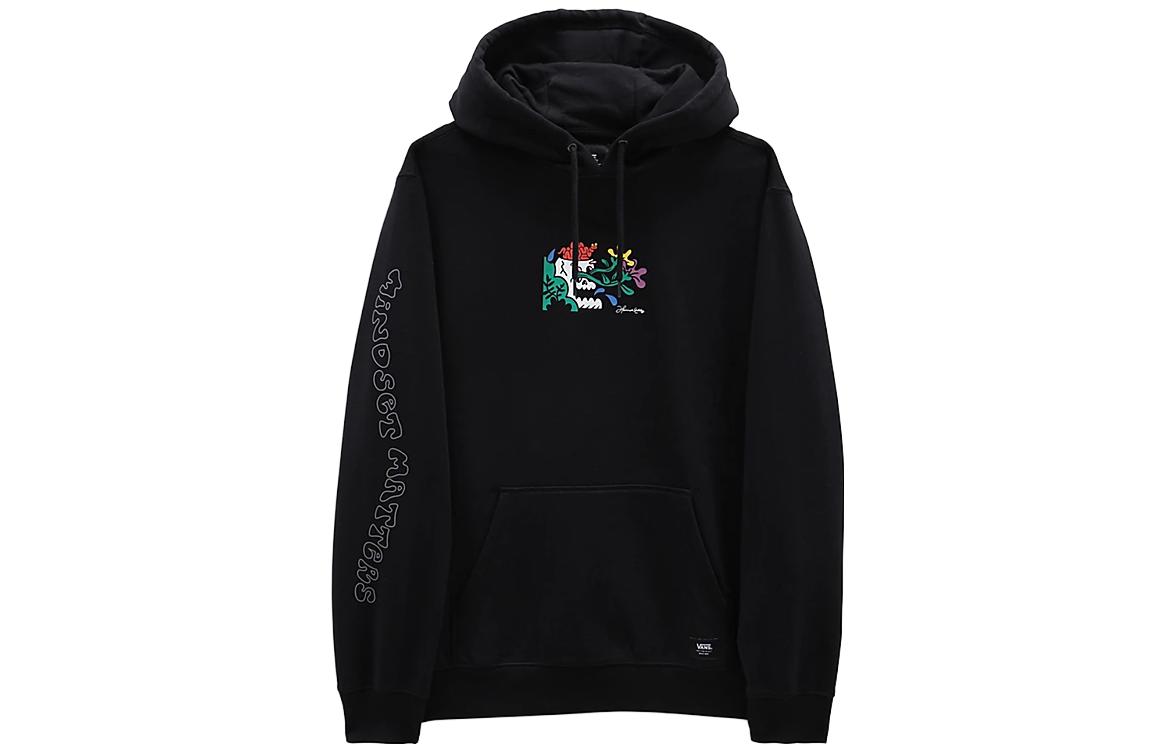 Vans Floral Hoodie Unisex Black VN0008HQBLK
