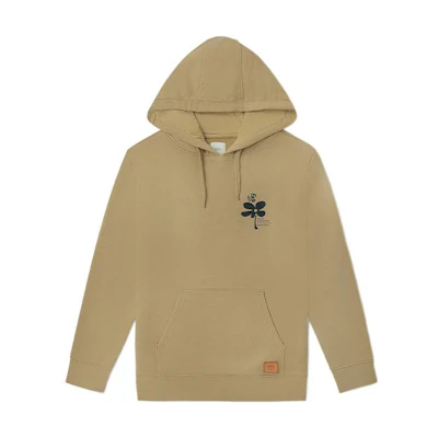 Vans Floral Print Hoodie Unisex Pullover Khaki Color VN0A5KEKKHK
