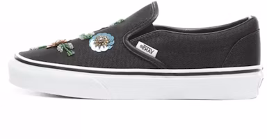 Vans Floral Sequins Slip-On Shoes Black VN0A38F7VM6 Vans Floral Sequins Slip-On Shoes Black VN0A38F7VM6