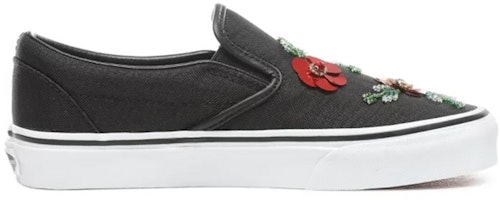 Vans Sepatu Slip-On Hitam Motif Bunga Payet VN0A38F7VM6 Order Vans Sepatu Slip-On Hitam Motif Bunga Payet VN0A38F7VM6