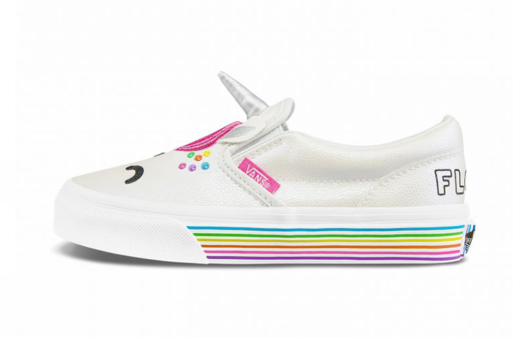 Buy Vans面粉店合作款经典款一脚蹬‘白粉’ VN0A54EV2JQ