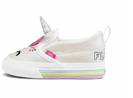 Vans Flour Shop x Slip-On V 'White Pink' VN0A54EW2JQ Vans Flour Shop x Slip-On V 'White Pink' VN0A54EW2JQ