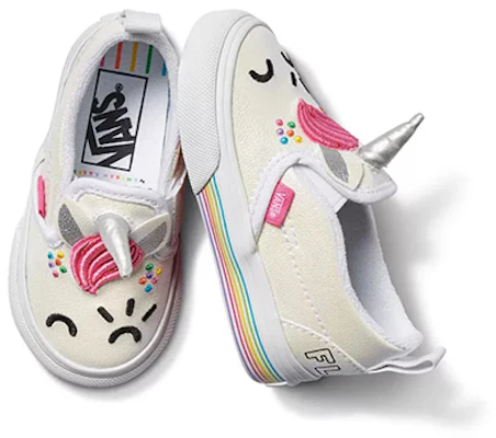Vans Flour Shop x Slip-On V 'White Pink' VN0A54EW2JQ Lookbook Vans Flour Shop x Slip-On V 'White Pink' VN0A54EW2JQ