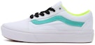 Buy Vans Fluro Comfycush Old Skool 'Putih Hijau' VN0A4U1QABU