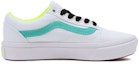 Order Vans Fluro Comfycush Old Skool 'Putih Hijau' VN0A4U1QABU