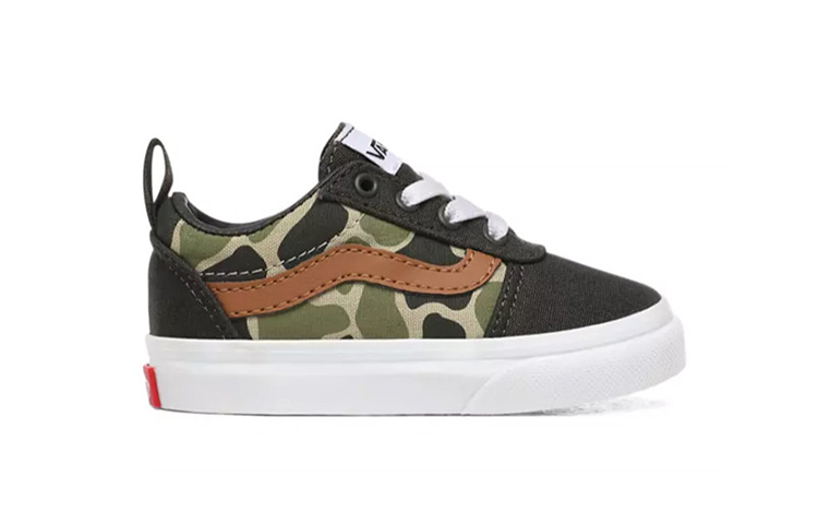 Order Vans Frog Camo Ward Slip-On Vert VN0A3QU1WLZ