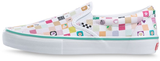 Frog x Vans Skate Slip-On LTD 'Checker White' VN0A5HF43OI Frog x Vans Skate Slip-On LTD 'Checker White' VN0A5HF43OI