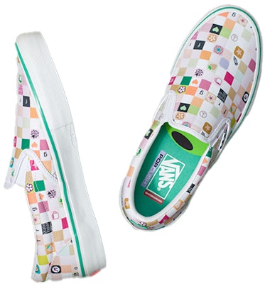 Frog Skate x Vans slip-on Ltd 復古休閒 低筒 滑板鞋 男女皆宜 白色 Shop Frog Skate x Vans slip-on Ltd 復古休閒 低筒 滑板鞋 男女皆宜 白色