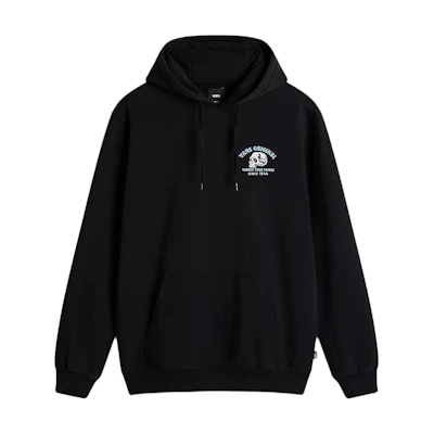 Vans From The Grave Letter Print Pullover Hoodie Black Mens VN000KBCBLK