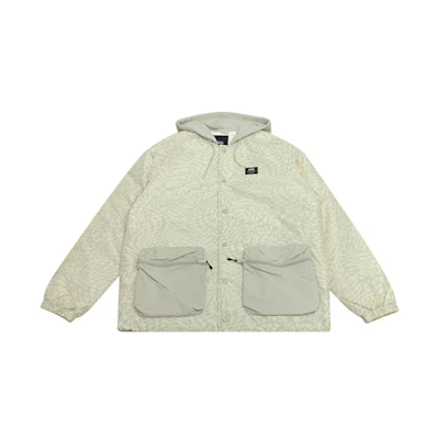 Vans Full Print Hooded Jacket Light Beige VN0A7YJGYC4