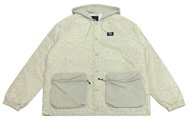 Order Vans 全版印花連帽外套 淺米色 VN0A7YJGYC4