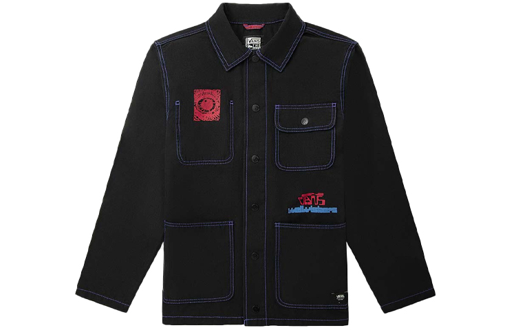 Vans Fun Pattern Multi-Pocket Jacket Black VN0A3WF140C