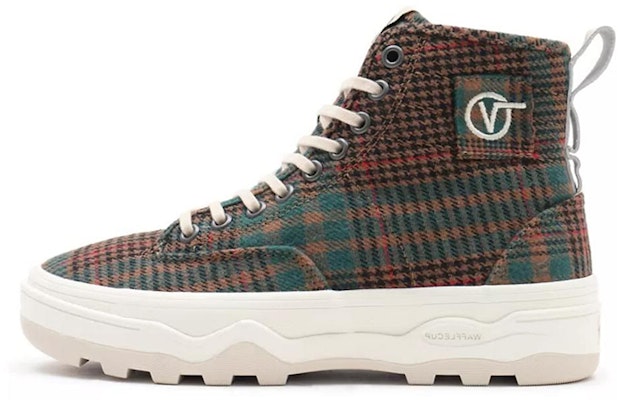 Vans Fuzzy Plaid Sentry Wc High-Top Sneakers Red/Green VN0A4P3KA0W Buy Vans Fuzzy Plaid Sentry Wc High-Top Sneakers Red/Green VN0A4P3KA0W