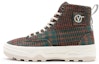 Buy Vans Fuzzy Plaid Sentry Wc High-Top Sneakers Red/Green VN0A4P3KA0W