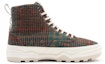 Order Vans Fuzzy Plaid Sentry Wc High-Top Sneakers Red/Green VN0A4P3KA0W