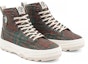 Lookbook Vans Fuzzy Plaid Sentry Wc High-Top Sneakers Red/Green VN0A4P3KA0W