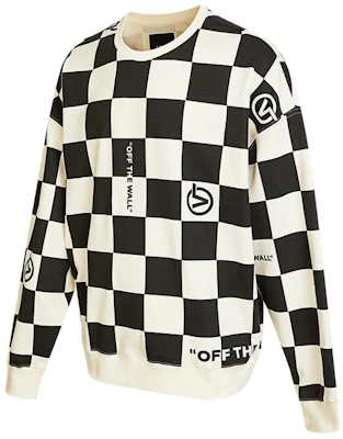 Sudadera Vans FW22 Negro/Blanco Cuadros Contrastados Crewneck. VN0A5H7GY7C Buy Sudadera Vans FW22 Negro/Blanco Cuadros Contrastados Crewneck. VN0A5H7GY7C