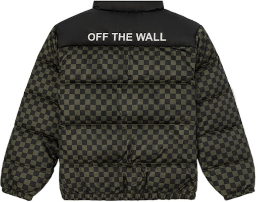 Chaqueta Acolchada Unisex Vans FW22 Cuadros Verdes con Cremallera y Bolsillo VN00090SBSZ Lookbook Chaqueta Acolchada Unisex Vans FW22 Cuadros Verdes con Cremallera y Bolsillo VN00090SBSZ