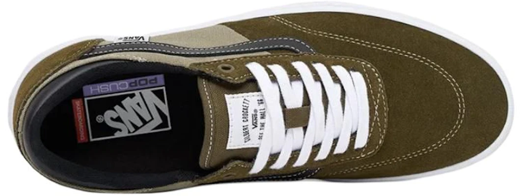 Vans Gilbert Crockett Pro 潮流休閒百搭 防滑耐磨 低筒 板鞋 男女同款 棕白 Shop Vans Gilbert Crockett Pro 潮流休閒百搭 防滑耐磨 低筒 板鞋 男女同款 棕白