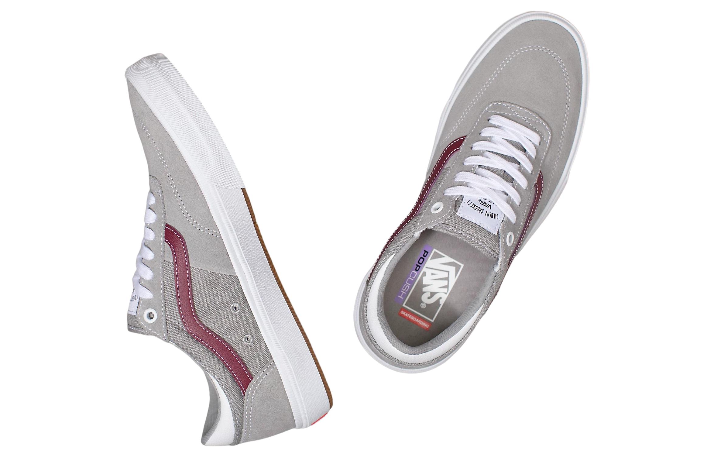 Lookbook Vans Gilbert Crockett Pro ''Grijs Wijnrood'' VN0A5JIF9DK