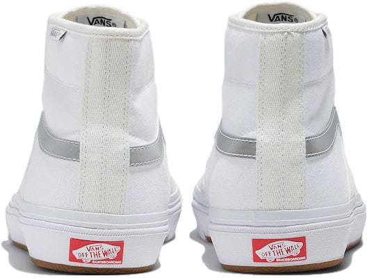 Vans Gilbert Crockett Pro 反光 高潮流休閒 防滑耐磨 高筒 滑板鞋 男女同款 白灰 Lookbook Vans Gilbert Crockett Pro 反光 高潮流休閒 防滑耐磨 高筒 滑板鞋 男女同款 白灰