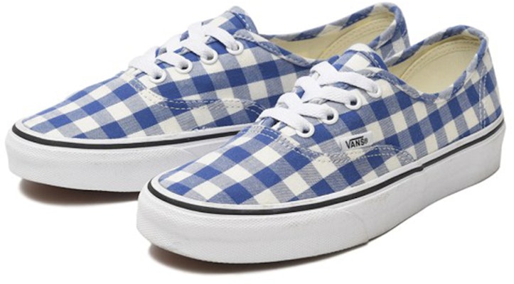 范斯 Gingham Authentic 蓝/白 VN0A38EMVK0 Order 范斯 Gingham Authentic 蓝/白 VN0A38EMVK0