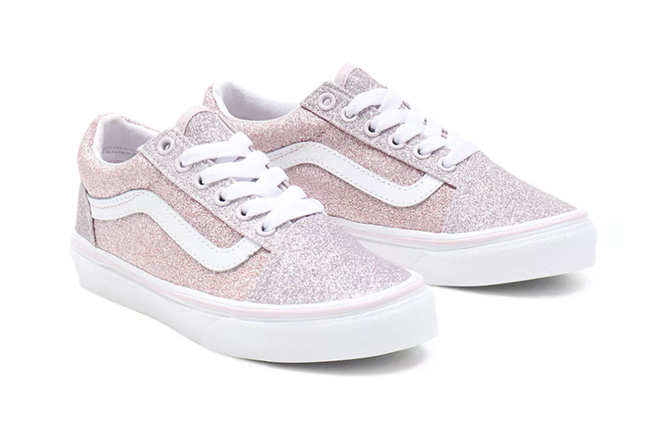 Lookbook Vans Old Skool con Brillos - Rosa VN000W9T99B
