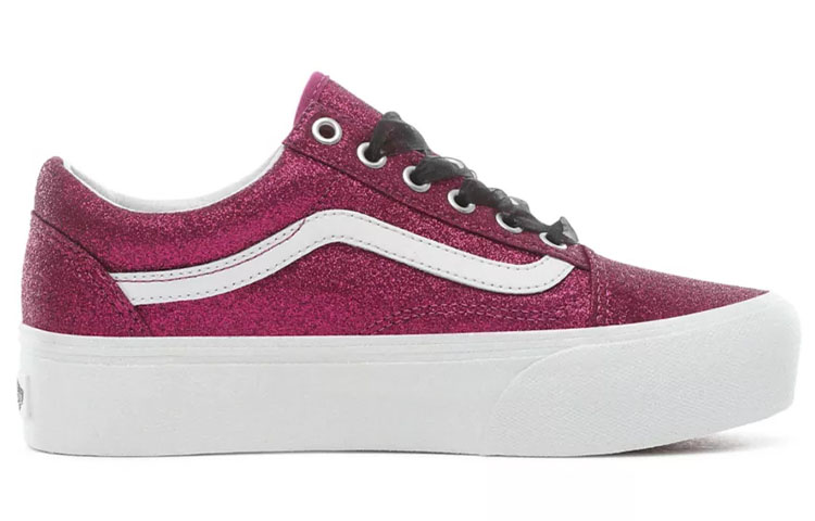 Order Vans Glitter Old Skool Platform ''Paars Wit'' VN0A3B3UUJQ