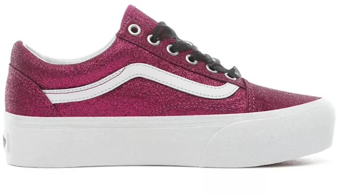Vans Glitter Old Skool Platform ''Paars Wit'' VN0A3B3UUJQ Order Vans Glitter Old Skool Platform ''Paars Wit'' VN0A3B3UUJQ