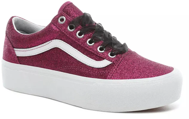 Vans Glitter Old Skool Platform ''Paars Wit'' VN0A3B3UUJQ Lookbook Vans Glitter Old Skool Platform ''Paars Wit'' VN0A3B3UUJQ